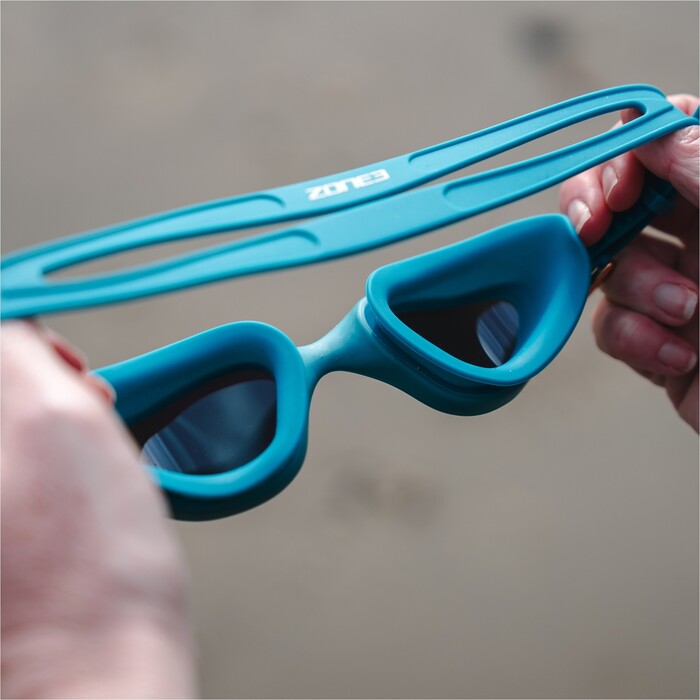 2024 Zone3 Gafas De Natacin Vapor SA23GOGVA106 - Teal / Cream / Copper